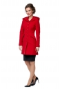 Женское пальто из текстиля с капюшоном 8002536-2