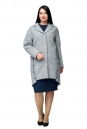 Женское пальто из текстиля с воротником 8006071-3