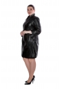Женское кожаное пальто из натуральной кожи с воротником 8011552-2