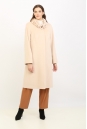 Женское пальто из текстиля с воротником 8011717-2
