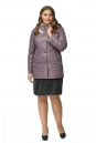 Куртка женская из текстиля с капюшоном, отделка искусственный мех 8011784