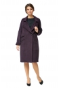 Женское пальто из текстиля с воротником 8011925
