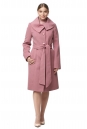 Женское пальто из текстиля с воротником 8012135-2