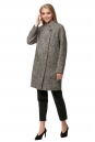 Женское пальто из текстиля с воротником 8012139-2