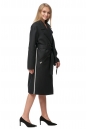 Женское пальто из текстиля с воротником 8012192
