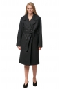 Женское пальто из текстиля с воротником 8012192-2