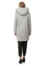Женское пальто из текстиля с капюшоном 8012247-3