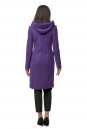 Женское пальто из текстиля с капюшоном 8012505-3