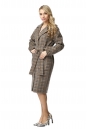 Женское пальто из текстиля с воротником 8013049