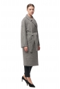 Женское пальто из текстиля с воротником 8014807-2