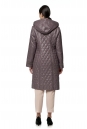 Женское пальто из текстиля с капюшоном 8016146-3