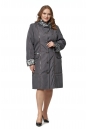 Женское пальто из текстиля с капюшоном 8016196-2