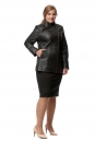 Женская кожаная куртка из натуральной кожи с воротником 8016801-2
