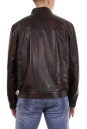 Мужская кожаная куртка из эко-кожи с воротником 8018357-3