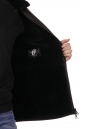 Мужская кожаная куртка из натуральной кожи с воротником, отделка овчина 8018610-6