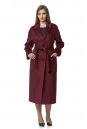 Женское пальто из текстиля с воротником 8021116-2