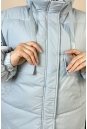 Пуховик женский из текстиля с капюшоном 8023868-6