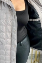 Куртка женская из текстиля с капюшоном 8024025-7